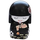 N&N Find Japan Japanese Mai Kokeshi Doll Black