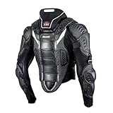 Motorcycle Body Armor Safety Protective Spine Protector Guard Motorbike Body Armour Safety Jacket With neck brace,M