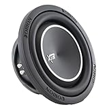 Orion XTR Series XTR8SWD4 8" Slim Car Subwoofer, 1200W Peak Power, 300W RMS, Dual 4 Ohms, UV Coated Cone, NBR Surround - Compact OEM Replacement for Lexus, BMW