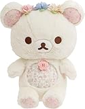 San-X Original Rilakkuma Floral Tea Time Plush - 11" Korilakkuma