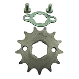 STONEDER 428 20mm ID Front Engine Gear Sprocket For Chinese CRF XR 50 70 KLX110 TTR SDG SSR Lifan YX Loncin Zongshen Orion Apollo GPX Pit Bikes Dirt Motor 50 70 125 150 160 cc (428-13Tooth-20mm)