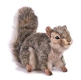 HANSA - Plush Squirrel Grey 18 cm L