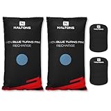 Haltons Silica Gel Dehumidifier 1kg - Reusable Moisture Absorber with Built-in Indicator & Anti-Slip Pad - Prevents Dampness & Condensation - Ideal for Cars, Closets, Storage - 28x16x4cm (2 Pack)