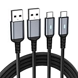 USB C Charger Cable,2Pack 3FT/1M USB A to USB C Cable Fast Charging USBC-Phone Charger Cable for iPhone 16 15,Samsung Galaxy S24 S23 S22 S21,Note 10 9 8,Google Pixel,LG,Switch ect