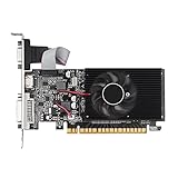 Lrtzizy GT210 1GB Graphics Card PClE X16 2.0 GPU Computer Graphics Card DVI-D+VGA+HD Desktop Video Card
