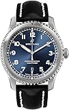 Breitling Men's Navitimer 8 Automatic 41 Blue Dial Leather Strap Watch A17314101C1X2