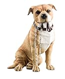 The Leonardo Collection Walkies Range Staffordshire Bull Terrier Resin Ornament Nude 19 x 13 x 8cm