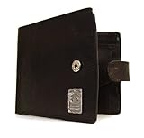 JACK DANIELS Leather Wallet with Pewter Badge [Luggage]