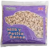 Fold Hill Foods Pointer Milky Bones Dog Treat Biscuit with Calcium - 3 Pack (3 x 400g) - 1.2kg