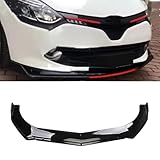 Car Front Spoilers,Front Bumper Lip Spoiler Splitters For Renault Clio 4 5 RS GT 1993-2021,ABS Material