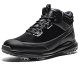 FootJoy Men's Stormwalker Boot Golf Shoe, Black, 10 UK Medium