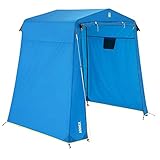 Hi-Gear Large Annex Utility Tent with Sturdy Steel Frame & Internal Storage Pockets, Easy to Pitch, Large & Spacious, Waterproof, Camp Toilet, Shower or Kitchen, Storage Space, 1500mm HH, Blue