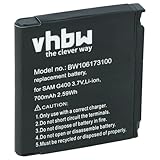 vhbw Battery compatible with Samsung SGH-G600 Mobile Phone Smartphone (700 mAh, 3.7 V, Li-Ion)
