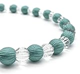 Intimates New CRYSTAL Diamante Curtain Beaded Rope Tie-Back Voile Tiebacks (Duck Egg, 2)