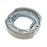 For Suzuki PE175 1978-1979 TS185 1974-1981 1975 1976 1977 1978 1979 1981 B120 1971-1977 Front Rear Brake Shoes Set with Springs (Color : Rear Brake Shoe)