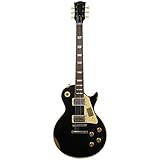 Gibson Les Paul Standard Black Over Gold Aged NH Black Over Gold Nickel