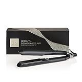 ghd Platinum+ Hair Straightener & Professional Styler in Black - More Strength, Shine & Colour Protection - for All Hair Types - (UK Plug)