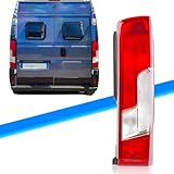 Convitex Driver Tail Light for Fiat Ducato Citroen Jumper Peugeot Boxer 2014-2024 Opel Movano 2022-2024 Right Side N/S Tail lamps (w/o bulb)