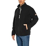 Orvis Men’s Full Zip Heavyweight Fleece Jacket, Black, L
