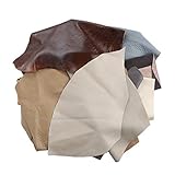 Leather Scraps 1 kg various shades of brown assorted Craft Pieces Ideal For Any Craft Work