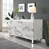 Furniture In Fashion Filo Sydney Large Sideboard With 2 Door 3 Drawer In White