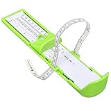 Petyoung Kids Infant Foot Measurer Toddler Baby Foot Measure Gauge Children Foot Measuring Tool Shoes Size Measuring Ruler Tool 0-20CM Professional Foot - Width Measuring Device For Children (Green)