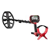 "Minelab Vanquish 440 Multi-Frequency Pinpointing Metal Detector for Adults with V10 10""x7"" Double-D Waterproof Coil (4 Detect Modes, Wired Headphones & Rain Cover Included)"