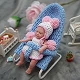 Mire & Mire Reborn Baby Dolls 4.5" Micro Preemie Full Body Silicone 13cm Baby Girl Doll