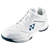 YONEX Power Cushion 65 X4 Men's Badminton Shoes - Power Cushion Cushioning and Radial Blade Sole for Optimal Performance, White, 9 UK