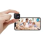 AOBOCAM Mini Camera for Home 4K HD Indoor 5H Battery Life Mini Wireless WiFi Security Camera APP Control Smallest Surveillance Camera for Room Nanny Cam with Motion Detection Night Vision (black 1)