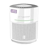 Germ Guardian AirSafe+ Intelligent Air Purifier with 360° HEPA 13 Filter, Removes 99.97% of Pollutants, Large Rooms over 1000 Sq. Ft, Air Quality Sensor, UVC Light, Zero Ozone Verified, White AC3000W