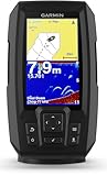 Garmin STRIKER Plus 4 Fish Finder with dual-beam Transom Transducer
