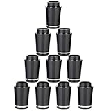 10 Pieces Collared Golf Iron Ferrule 0.355'' Taperd Compatible with Callaway Iron & Wedge X Prototype, Razr X Muscleback, Razr X Tour X Forged CB Irons X Series Jaws CC Razr X Forged CC Forged Wedges