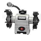 Draper 05095 150mm 370W 230V Bench Grinder with Worklight