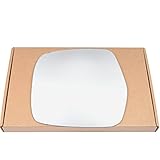 Less4spares Wing Mirror Glass Left Compatible with Toyota Hiace 2005-2012 STICK-ON Passenger Near Side Convex