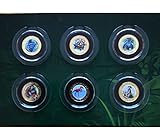 2019 Jersey Zoo Coloured Set £2 Coins - Limited Edition of 9,995.