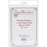 Spellbinders Grand Calibur Junior Base Plate, 8.5 x 6 in, White, 2-Pack