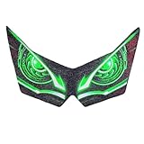 INLIMA Fit for Kawasaki Z750 Z750R Z1000 Z 750 Z 750R Z 1000 Motorcycle 3D Front Fairing Headlight Sticker Guard Head Light Stickers (Color : A)