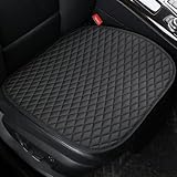 1pc Car Seat Cover Cushion for VW Transporter T5 Bus (2003-2015), PU leather Without Backrest. Car Seat Protector Waterproof, Anti-Slip(Front Bottom)