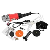 Baxnore 1400W Electric Wet Polisher Grinder, Variable Speed Stone Polishing Machine with Water Mill, Professional Marble Granite Tool for Stonemasons