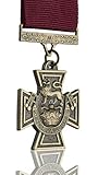 THE COMMEMORATIVE COIN COMPANY LTD THE VICTORIA CROSS Full Size Medal & Ribbon. Highest British Military Award/Decoration/Honour for Bravery/Valour. Army, Navy, RAF. Replica/Reproduction.