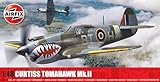 Airfix A05133A Curtiss Tomahawk Mk.II Classic Kit Military Aircraft Plastic Model Plane Kits for Adults & Children 8+, Set Includes Sprues, Decals & Paint Guide - 1:48 Scale 2 Paint schemes