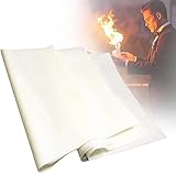 Paper Magic Flash Fire Sheets – Fast Burning, Magic Trick Prop for Stage Illusions, Disappearing Paper, for Bars, Restaurants, Magicians (10*10 cm, 15 Sheets)