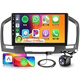 4 Core+64G Car Radio for Vauxhall Insignia 2008-2013/ Buick Regal with DSP Wireless Carpaly Android Auto, Hodozzy 9" HD Touchscreen Android Car Stereo with Bluetooth GPS WiFi FM/RDS SWC Backup Camera