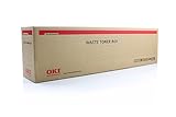Original Waste Toner Container for OKI C 9800 OKI C9600 42869403 Toner Tank – Colourless – 30.000 Seiten