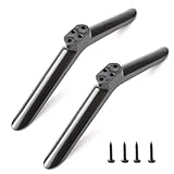 TV Stand Base Pedestal Feet for TCL Most 24in/32in/40in/49in, Non-Slip Universal TV Legs Television Table Top Desk Stand Base Replacement with Screw Compatible with Sharp/Samsung/Hisense/Lg/Roku/JVC