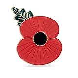 Official Royal British Legion Ridge Poppy Badge