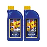 Golden Film SAE 30 Classic Motor Oil for Air-Cooled Engines, High-Performance Oil for Vintage Cars 2x1L