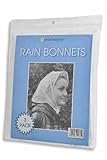 Pack of 3 Plastic Waterproof Rain Bonnets