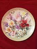 The Bradford Exchange c1991 Lena Liu Tulip Ensemble Symphony of Shimmering Beauty plate CP1561